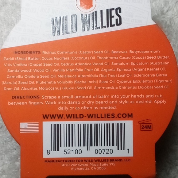 Wild Willies Beard Butter - Picture 2 of 3